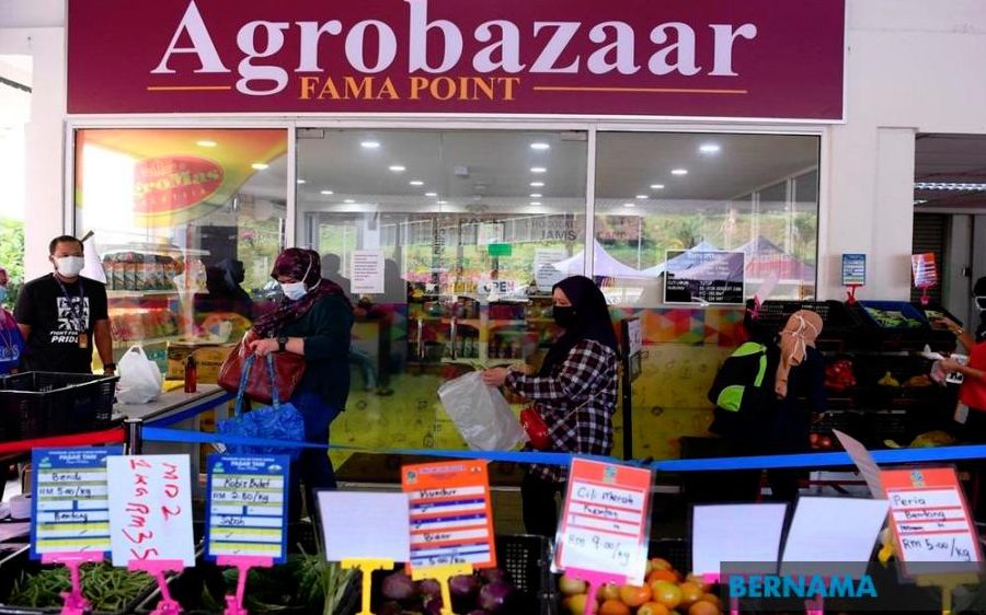 agrobazaar kedai rakyat fama daerah barat daya dan timur laut pulau pinang