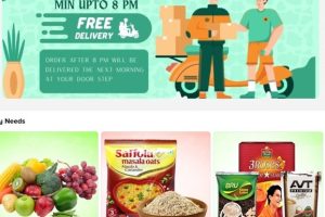 Mini Mart Food & Grocery Shopping App