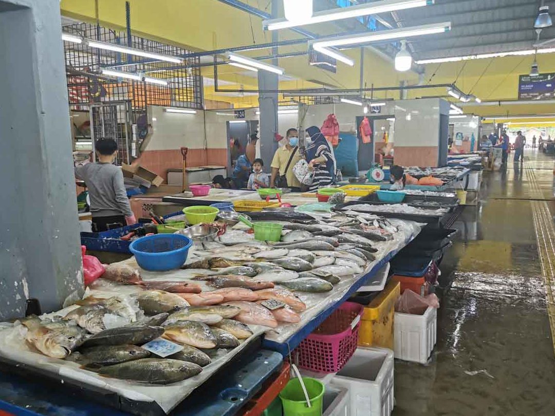 pasar ikan segar penambang