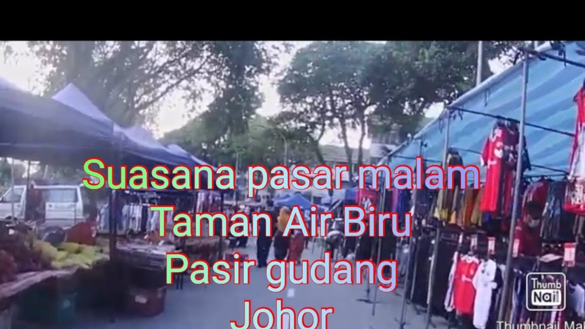 pasar taman air biru