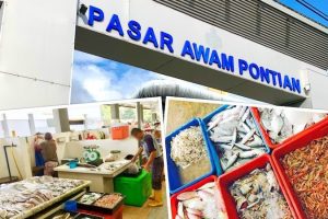 Pontian Kechil Riverside Fresh Fish Market