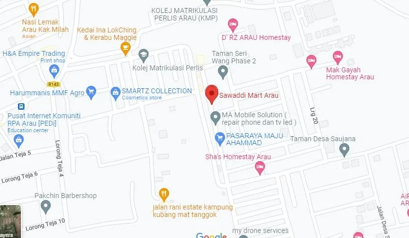 sawaddi mart arau